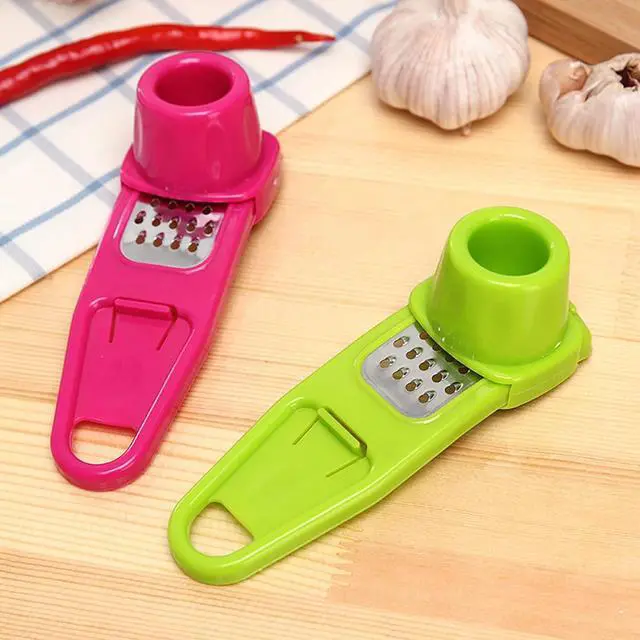Alt view image 7 of 7 - Zittop Multifunction Stainless Steel Pressing Garlic Slicer Cutter Shredder Kitchen To Garlic Slicer