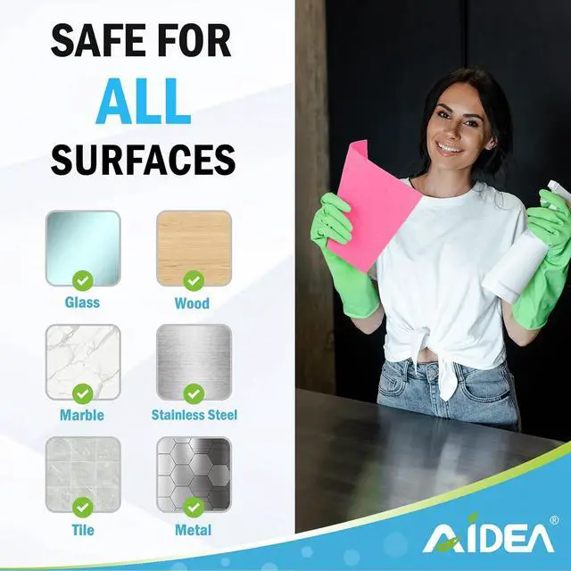 Alt view image 4 of 7 - AIDEA Swedish Dishcloths for Kitchen-10PK, Reusable Paper Towels 7" x 6" | Absorbent Sponge Dish Cloth, Dish Rags for Washing Dishes, Swedish Dish Towels for Home, Kitchen, Glasses Wipes