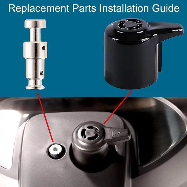 Alt view image 3 of 7 - Replacement Parts for Instant Pot Duo/Duo Plus 5&6QT, 10Pcs Set with Steam Release Valve, Sealing Ring, Float Valve replacement for Instant Pot, lid replacement for Instantpot IP-DUO50 IP-DUO60