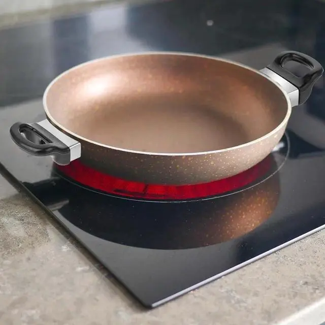 Alt view image 4 of 5 - 2Pcs Black Replacement Handles for Pots, Metal Pressure Pan Handle Ear Replacement Universal Pan Side Handle for Home Kitchen Cookware