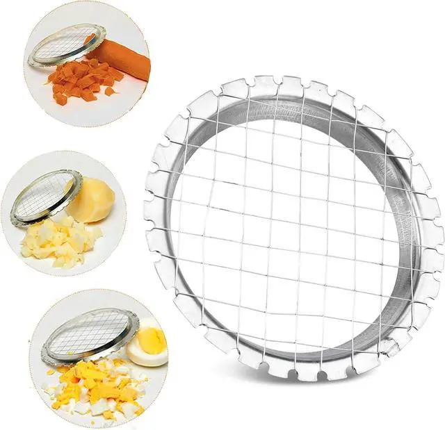 Main image of Egg Chopper Stainless Steel Egg Slicer Fruit Cube Cutter Salads Cutters Tomato Cutter Potato Cutter as pictures