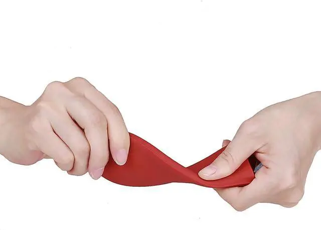Alt view image 7 of 7 - 4 Packs Silicone Hot Handle Holder Kitchen Heat Resistant Fry Pan Milk Pot Sleeve Grip Handle Cover Potholder for Cast Iron Skillets Griddles Metal & Aluminum Cookware Black & Red