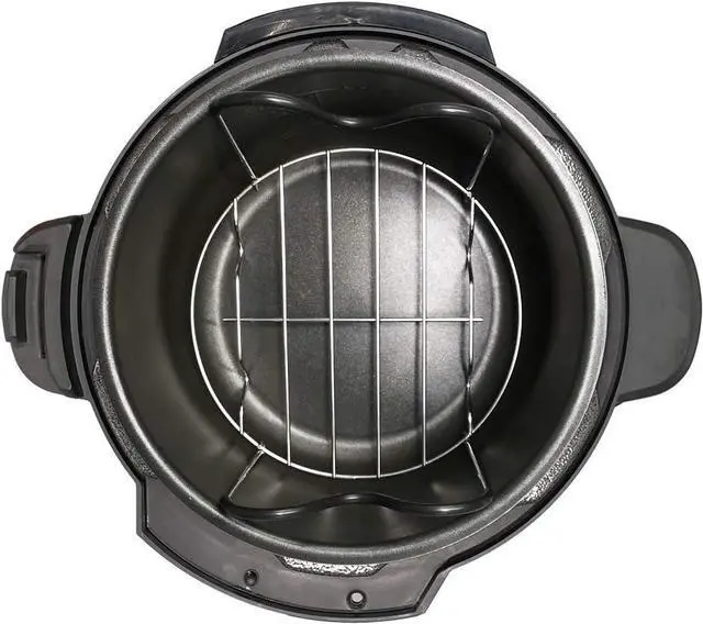 Alt view image 5 of 6 - Trivet with Silicone Handles for Instant Pot 6 Qt 8 Qt, Alamic Instant Pot Trivet with Heat Resistant Silicone Handles, Steamer Rack Trivet for Electric Pressure Cookers 6 Qt 8 Qt