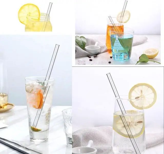Alt view image 6 of 6 - Replacement Straws Fit for Hydrojug traveler 32 oz, Reusable Plastic,Set of 5 Reusable Straws with 1 Cleaning Brushes (32oz)