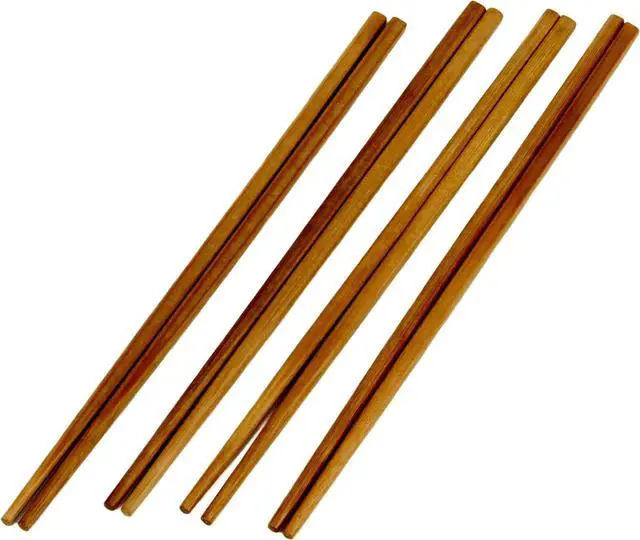 Main image of Chef Craft Select Bamboo Chopsticks 4 piece set, Natural
