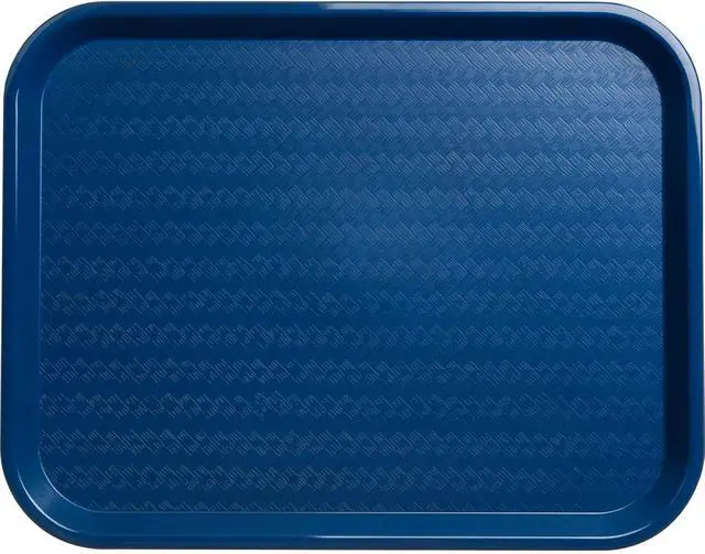 Alt view image 2 of 7 - Carlisle Cafe Tray, Fast Food Restaurant Tray, 14 x 18, 1 Ct, Blue