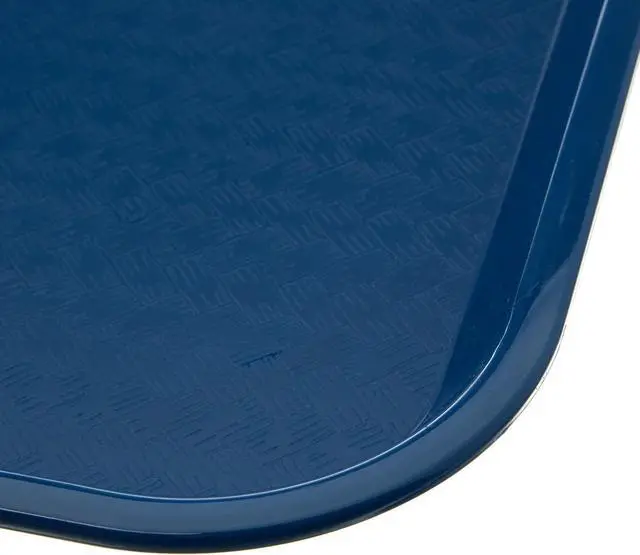 Alt view image 6 of 7 - Carlisle Cafe Tray, Fast Food Restaurant Tray, 14 x 18, 1 Ct, Blue