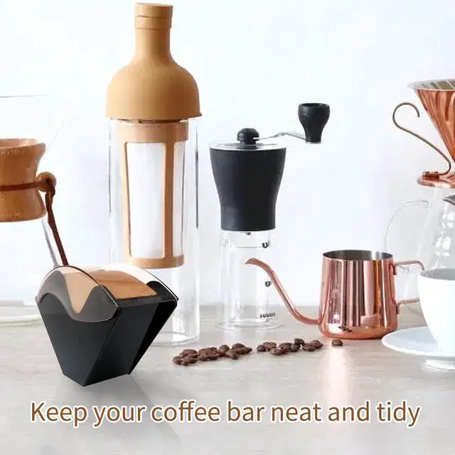 Alt view image 4 of 6 - PADELE Coffee Filter Holder, Black | Organizer, Coffee Station Accessoriesconecoffee filterscoffee filter storagecoffee filter container