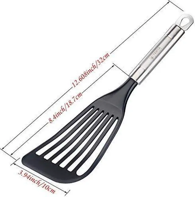 Alt view image 3 of 7 - Tenta Kitchen Flexible Fish Turner Spatula, for Fish/Egg/Meat/Dumpling Frying