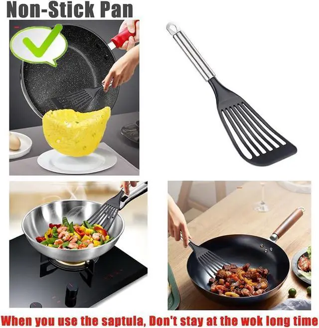 Alt view image 6 of 7 - Tenta Kitchen Flexible Fish Turner Spatula, for Fish/Egg/Meat/Dumpling Frying
