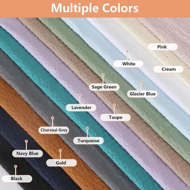 Alt view image 5 of 7 - OVZME Taupe Stall Fabric Shower Curtain 36 x 72 Inch, Soft Waffle Small Shower Curtain for Bathroom with Texture for Narrow Stall Size, Machine Washable Water Resistance, Hotel Style