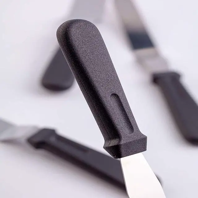 Alt view image 4 of 7 - Icing Spatula, Offset Spatula, Stainless Steel with PP Plastic Handle Cake Decorating Frosting Spatula
