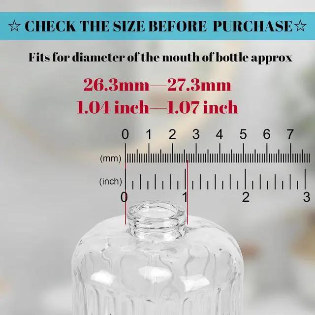 Alt view image 2 of 7 - 2 Pack Stainless Steel Soap Dispenser Pump Replacement Standard 28/400 Thread for Lotion Dish Soap Kitchen Bathroom