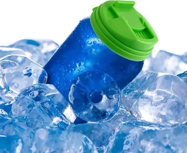 Alt view image 7 of 7 - Soda Can Lid Covers, Reusable 2.4in Lids, 4-Pack | Round plastic covers fit standard soda, beer, juice and beverage cans for storage and drink protection.
