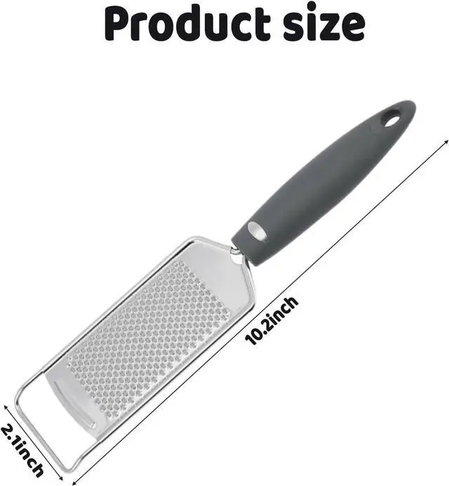 Alt view image 2 of 7 - Lemon Zester Tool,Cheese Grater for Kitchen,Handheld Cheese Grater