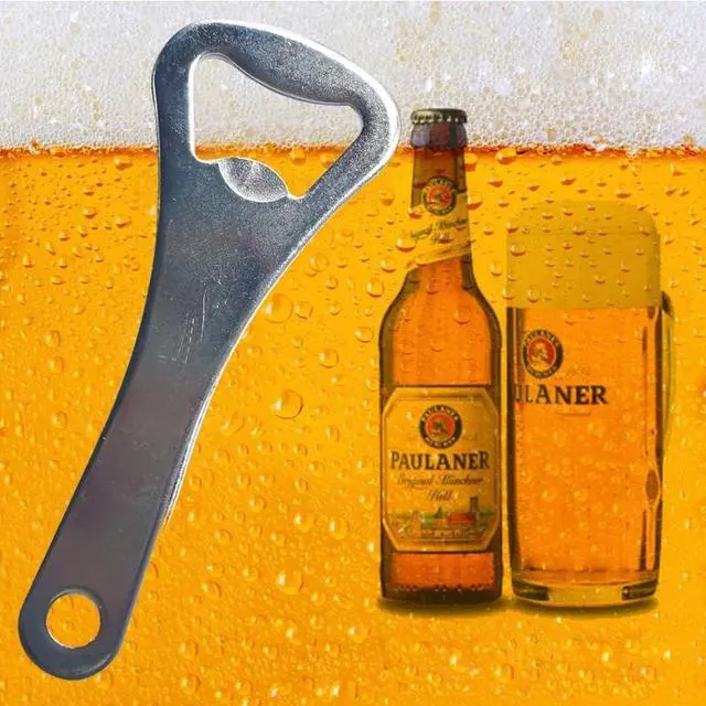 Alt view image 3 of 4 - Bottle Opener Bulk,20 Pieces 3.6'' Beer Bottle Opener Keychain Wholesale | 20 openers mean one for every pocket and drawer