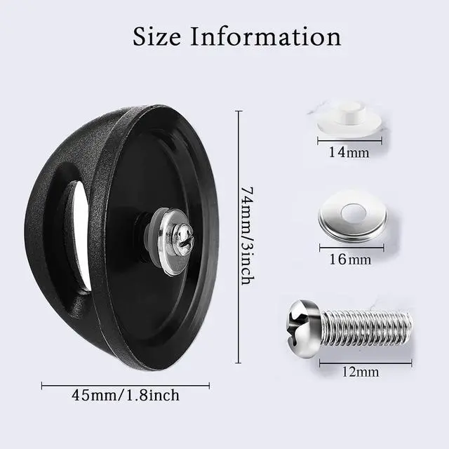 Alt view image 2 of 7 - Universal Pot Lid Replacement Knob Replacement Lid for Crockpot rival Pan Lid Hoding Handles Replacement Compatible with Kitchen Cookware Casserole Glass Saucepan (1 Pack)