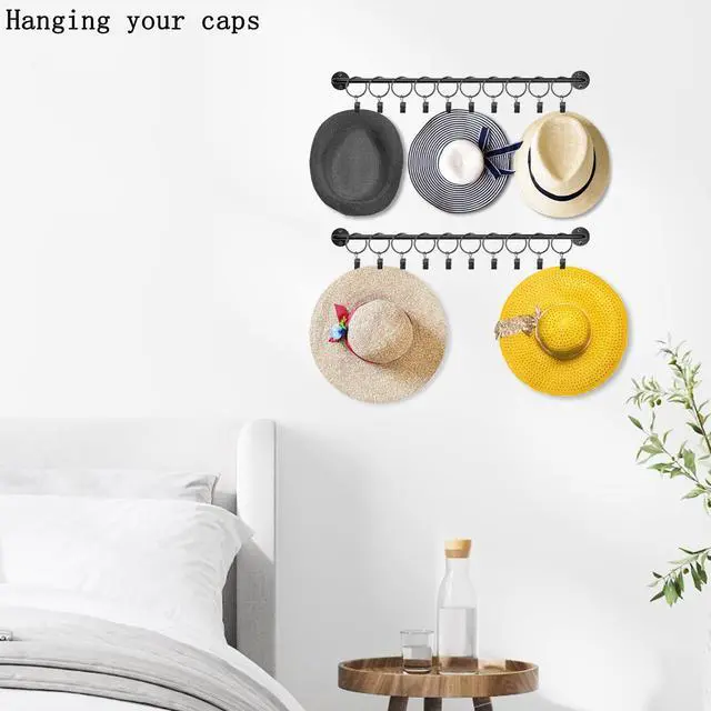 Alt view image 5 of 6 - 16 Pack Openable Curtain Rings with Clips, Black Shower Curtain Hooks Curtain Clips Rings for Hanging Drapery Drapes Bows, 1 Inch Diameter, Fits up to 5/8" Rod