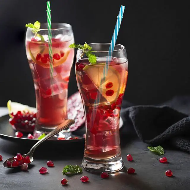 Alt view image 2 of 6 - 25 PCS Plastic Straws, 9" Reusable Plastic Straws with 1 Brushes, 6 Colors Replacement Drinking for Tumblers, YETI, Jars, Stanley, Starbucks