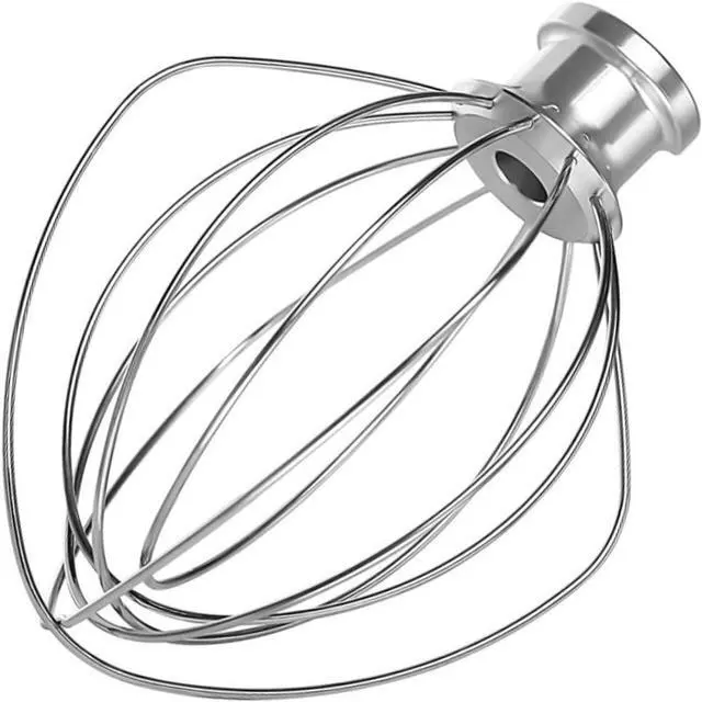 Main image of K45WW 6-Wire Whip Attachment Fits KitchenAid Tilt Head Stand Mixer - Egg Heavy Cream Beater, Cakes Mayonnaise Whisk for Kitchen Aid Mixer Accessory Replacement Parts