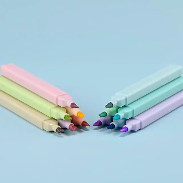 Alt view image 2 of 7 - konket- Aesthetic Bible Highlighters No Bleed, Cute Pastel Highlighters, 12 pcs Chisel Tip