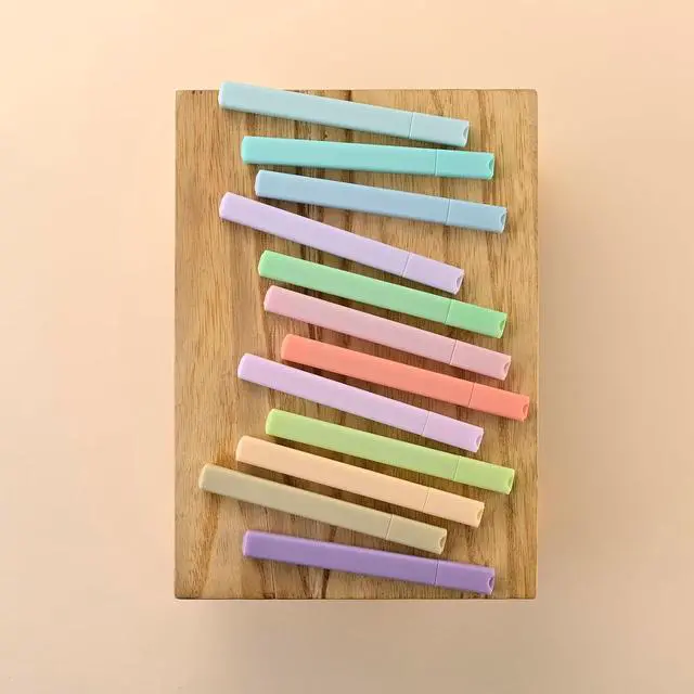 Alt view image 6 of 7 - konket- Aesthetic Bible Highlighters No Bleed, Cute Pastel Highlighters, 12 pcs Chisel Tip
