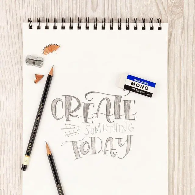 Alt view image 6 of 7 - Tombow 57324 MONO Eraser, White, Medium, 3-Pack. Cleanly Removes Marks