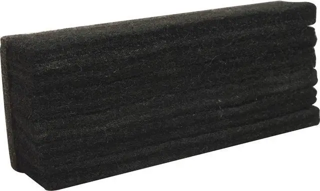 Alt view image 2 of 2 - Sparco SPR1 Chalkboard Eraser, All-Felt, Dustless, Black, 6 x 2 1/2