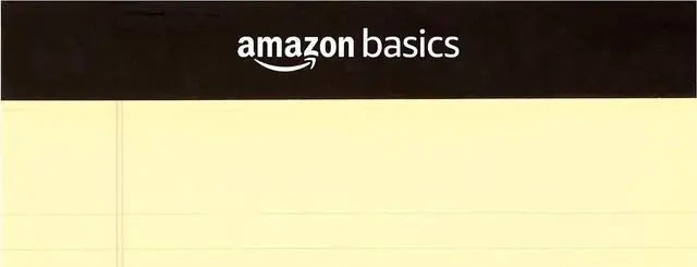 Alt view image 4 of 7 - Amazon Basics 50-Sheet Narrow Ruled Lined Writing Note Pad, 5" x 8", 12-Pack, Canary, Perforated