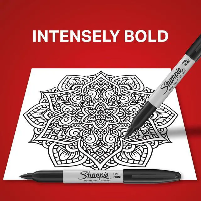 Alt view image 5 of 6 - Sharpie Permanent Markers, Fine Point