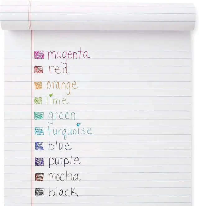 Alt view image 5 of 5 - Paper Mate InkJoy 100ST Ballpoint Pens, (1.0mm) Medium Point, Blue, Box of 12 (1951256)