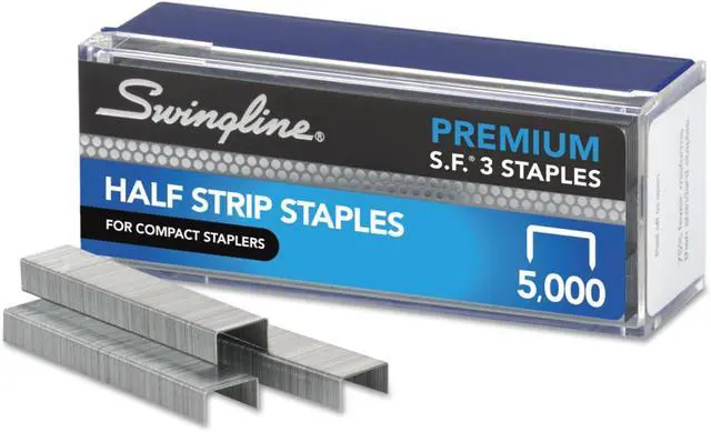 Alt view image 3 of 3 - Swingline 35440 S.F. 3 Premium Chisel Point 105 Count Half-Strip Staples 5000/Box