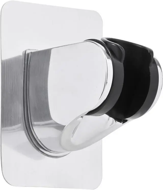 Main image of Shower Head Holder, Strong Adhesive and Waterproof Shower Head Holder Wall Mount, Adjustable Handheld Shower Head Holder, No Drilling and Use Conveniently