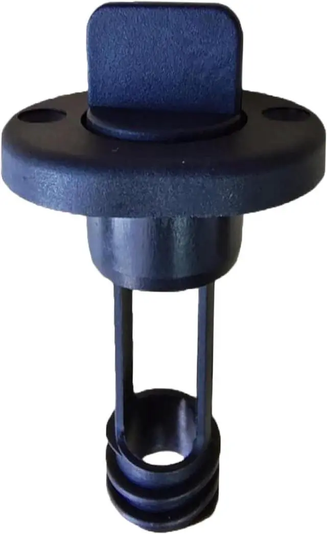 Alt view image 2 of 5 - Screw Type Marine Transom Drain Plug with 1-inch Rubber O-Ring for Skeeter Boats Kayaks-Black