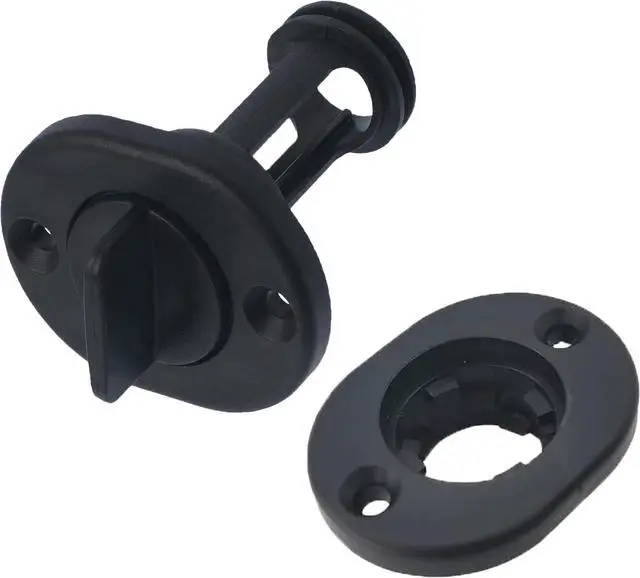 Alt view image 4 of 5 - Screw Type Marine Transom Drain Plug with 1-inch Rubber O-Ring for Skeeter Boats Kayaks-Black