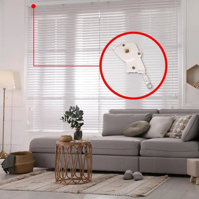 Alt view image 7 of 7 - Amazing Drapery Hardware High Profile 2" Plastic Wand Tilter for Horizontal Blinds 2ct - Square Rod Compatible, Durable Control Mechanism