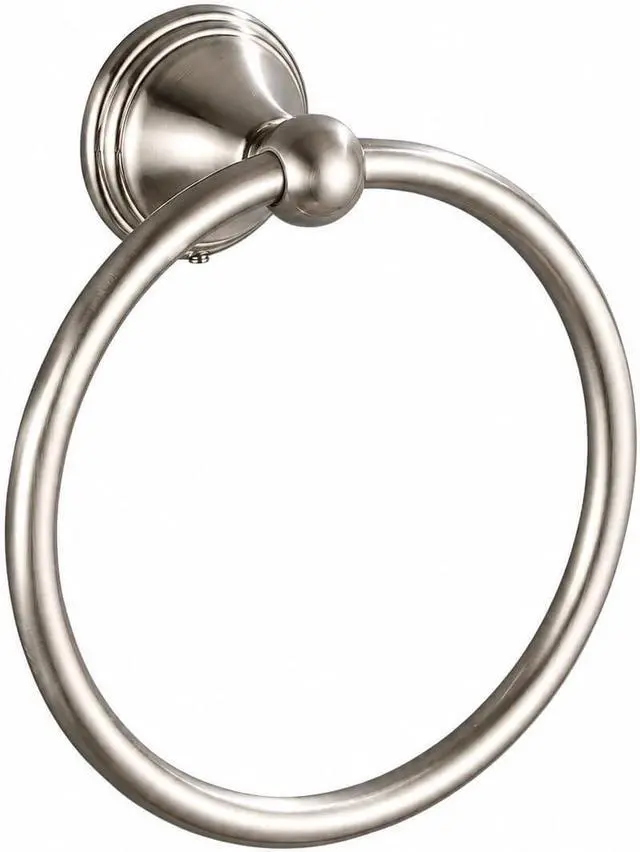 Main image of Towel Ring for Bathroom, Brushed Nickel Hand Towel Holder 1 Pack, Bathroom Accessories and Towel Racks for Bathroom Wall Mount
