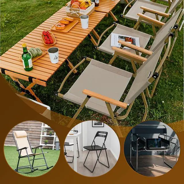 Alt view image 5 of 7 - 24pcs 14mm Rectangle Chair Leg Covers, Chair Rail Protectors | White, Non-Slip, Plastic Furniture Feet Guards, Stool Leg Sled Floor Protectors, Leg Tips Caps