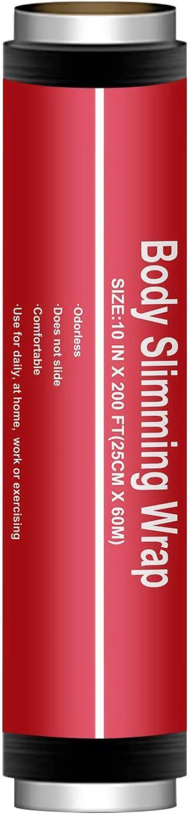 Main image of 200FT Magic Black Osmotic Plastic Body Slimming Wrap Film - Sauna Thermal Sweat Stomach Wrap