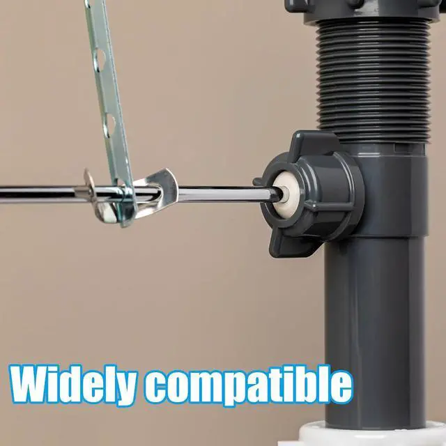 Alt view image 5 of 7 - 2pcs Lavatory Pop-Up Drain Center Piece Assembly for Danco & Price Pfister | Bathroom Sink Pivot Ball Rod Stopper Replacement Sink Drain Parts for Danco 34807 & Price Pfister PS2673 PS469 PSB327