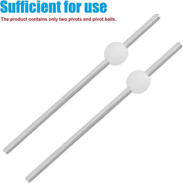 Alt view image 7 of 7 - 2pcs Lavatory Pop-Up Drain Center Piece Assembly for Danco & Price Pfister | Bathroom Sink Pivot Ball Rod Stopper Replacement Sink Drain Parts for Danco 34807 & Price Pfister PS2673 PS469 PSB327