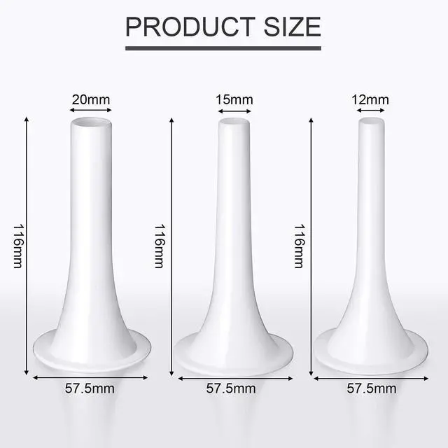 Alt view image 3 of 7 - Mudder Sausage Stuffer Manual Maker Plastic Meat Filler Funnel Tubes Filling Tool for Hand Operated Food Grinder for Holiday Household Use