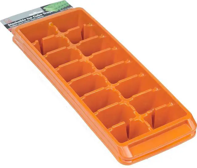 Alt view image 2 of 3 - Chef Craft 21846 Select Stack or Nest Ice Cube Tray, 2 pieces, Color May Vary