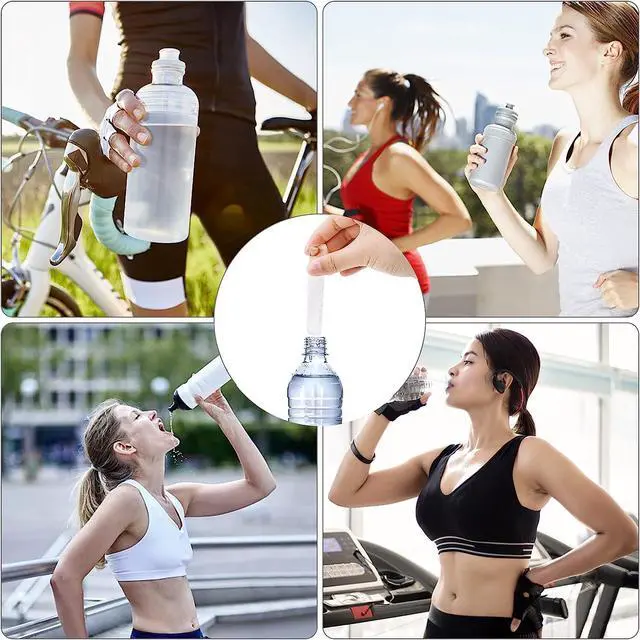 Alt view image 6 of 7 - 2 Pcs Long Ice Stick Tray Silicone with Lid,Water Bottle Ice Cube Tray with Easy Push and Pop Out Material, Ideal for Sports and Water Bottles