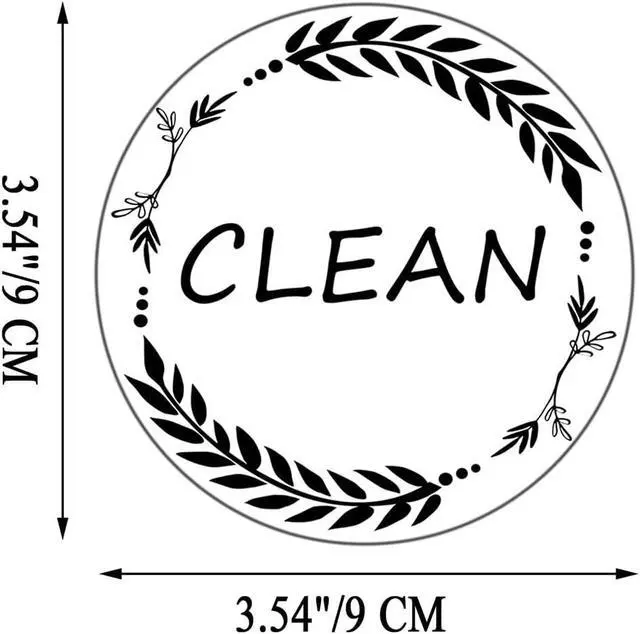 Alt view image 6 of 6 - Clean and Dirty MagnetDishwasher Magnet Clean Dirty Sign IndicatorReversible Dish Washer Sign, Double Sided Strong Kitchen Flip IndicatorApartment Must Haves Kitchen Necessities