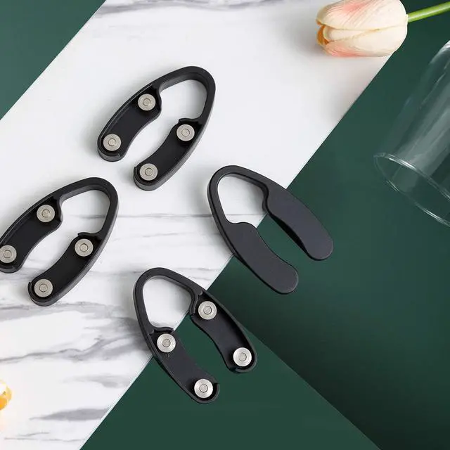 Alt view image 5 of 7 - OHMAXHO 4 Pack Wine Foil Cutter for Wine Bottles, 4 Stainless Steel Blades Wine Bottle Foil Cutter Tool, Effortless Wine Seal Cutter Foil Remover, Black Wine Opener Accessory for Wine Lovers