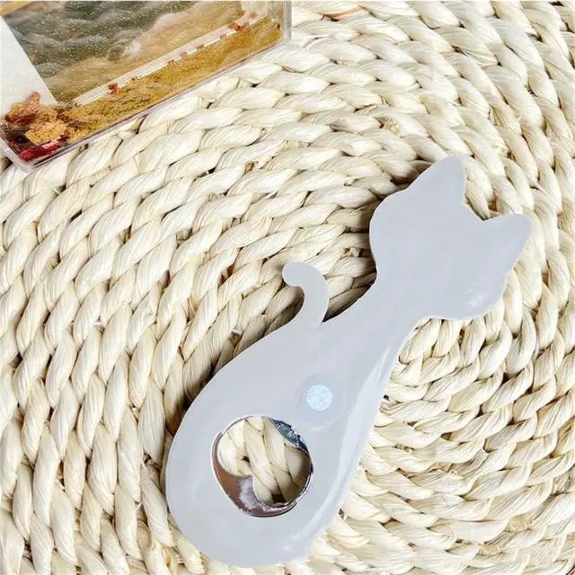 Alt view image 4 of 7 - Animal Cat shape Bottle Opener,Refrigerator Magnet Beer Bottle Openers,Creative kitchen supplies gift bottle opener.