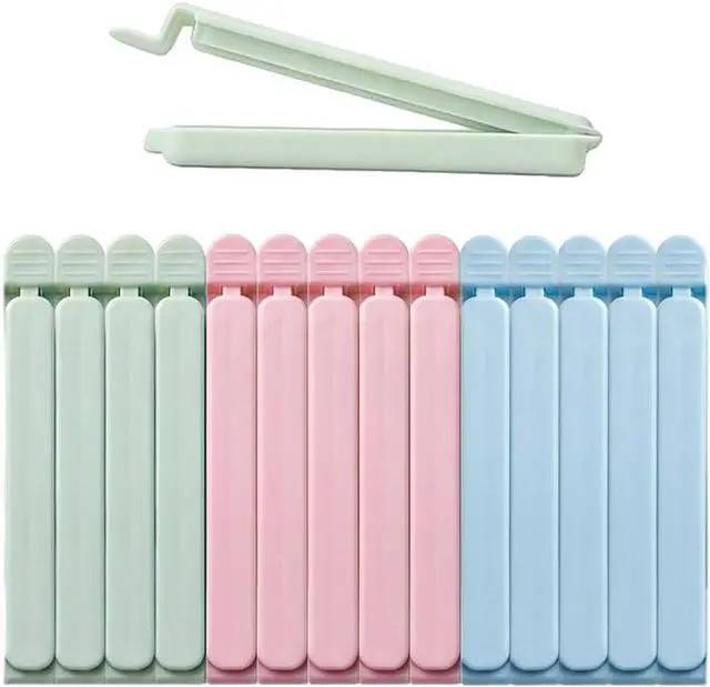 Main image of 15 PCS 4.7 Inch Sealing Clip Plastic Bag Sealing Clips | Chip Clips for Food Packages, Bag Clips for Food Storage Kitchen and Home