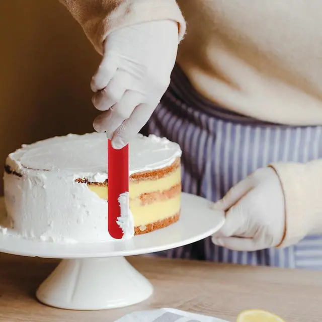 Alt view image 2 of 7 - 10 Pcs Silicone Jar Spatulas, 9.45 inch Non-Stick Heat Resistant Cake Cream Spatulas Set, Cake Cream Butter Spatulas(5 colors