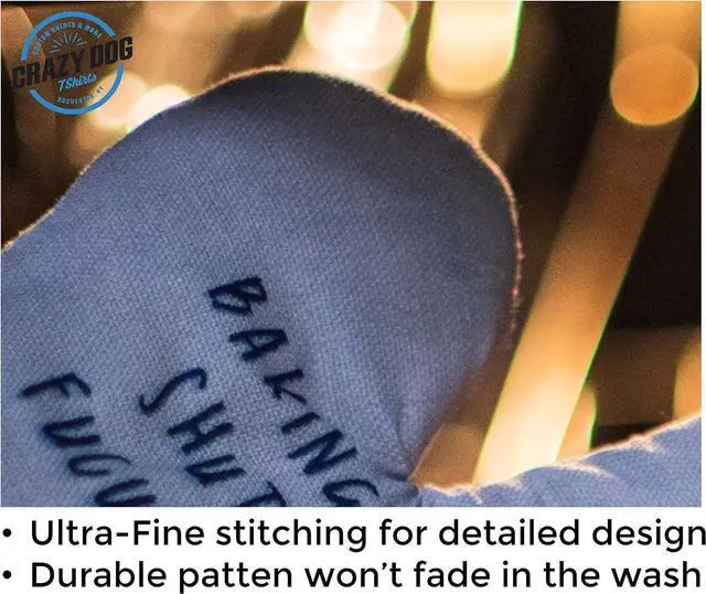 Alt view image 5 of 7 - Don't Make Me Poison Your Food Oven Mitt Funny Oven Mitt | Funny Graphic Kitchenwear, Graphic , Cool Food, Heat Protection, Novelty Cookware